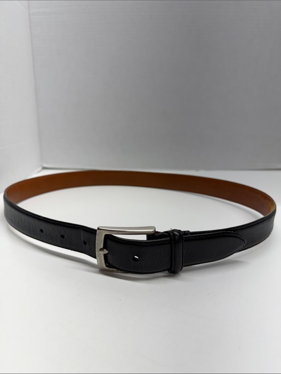 Coach Other - Coach Leatherwear Belt Cowhide Leather Handcrafted Vintage 3829 Black Silver 34
